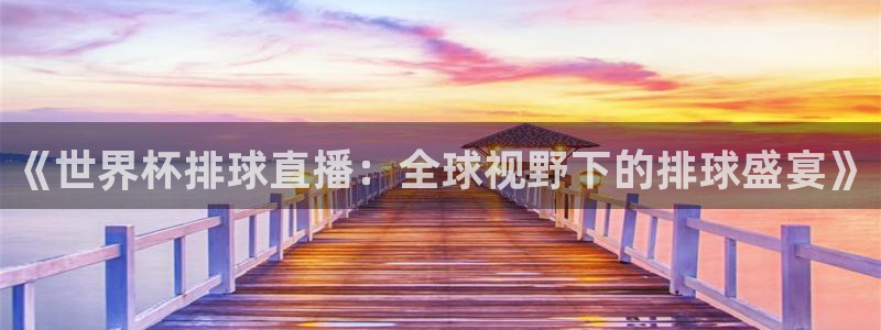 足球世界杯时间:《世界杯排球直播:全球视野下的排球盛宴》